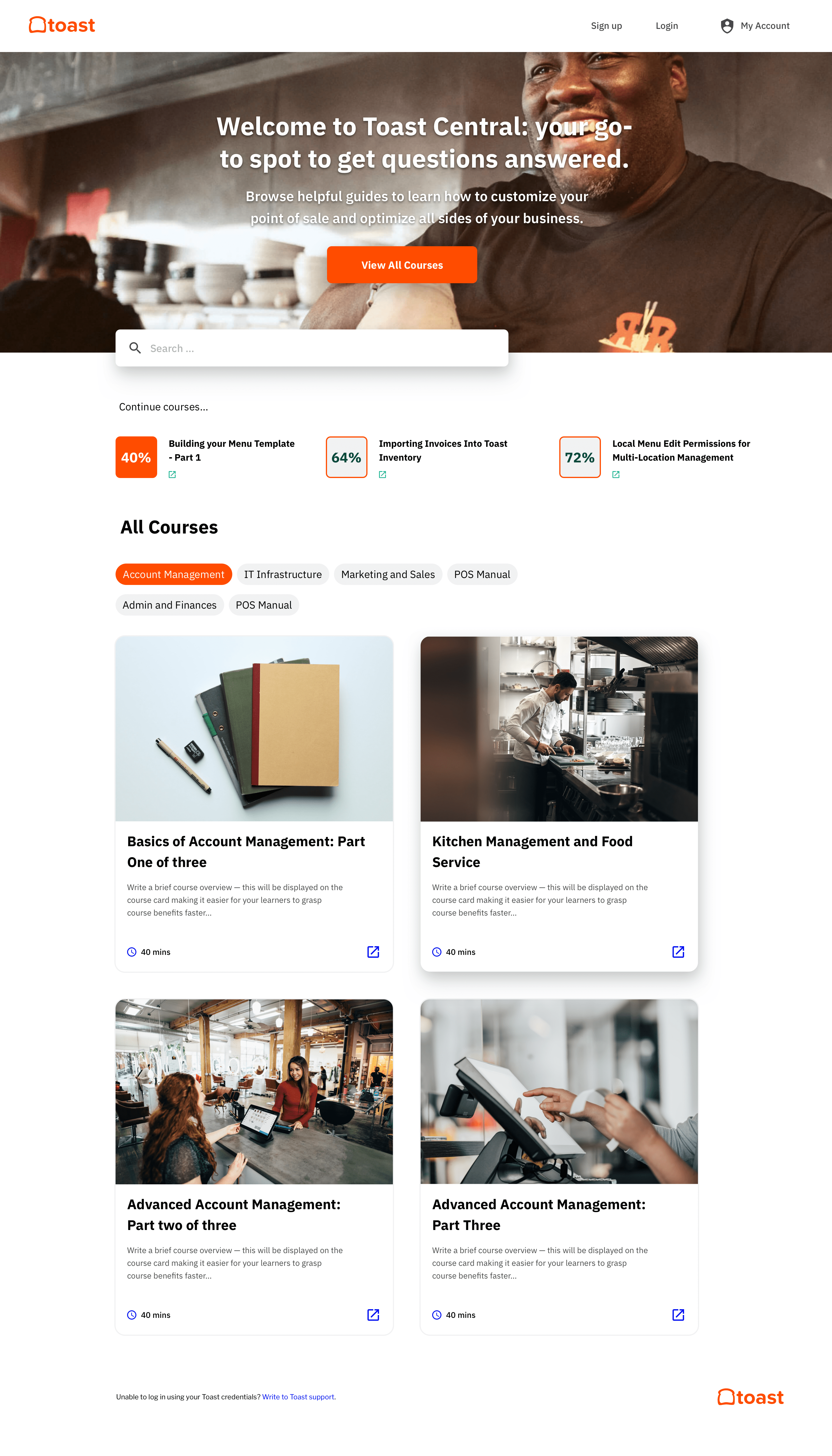 Learning Management Platform for SaaS