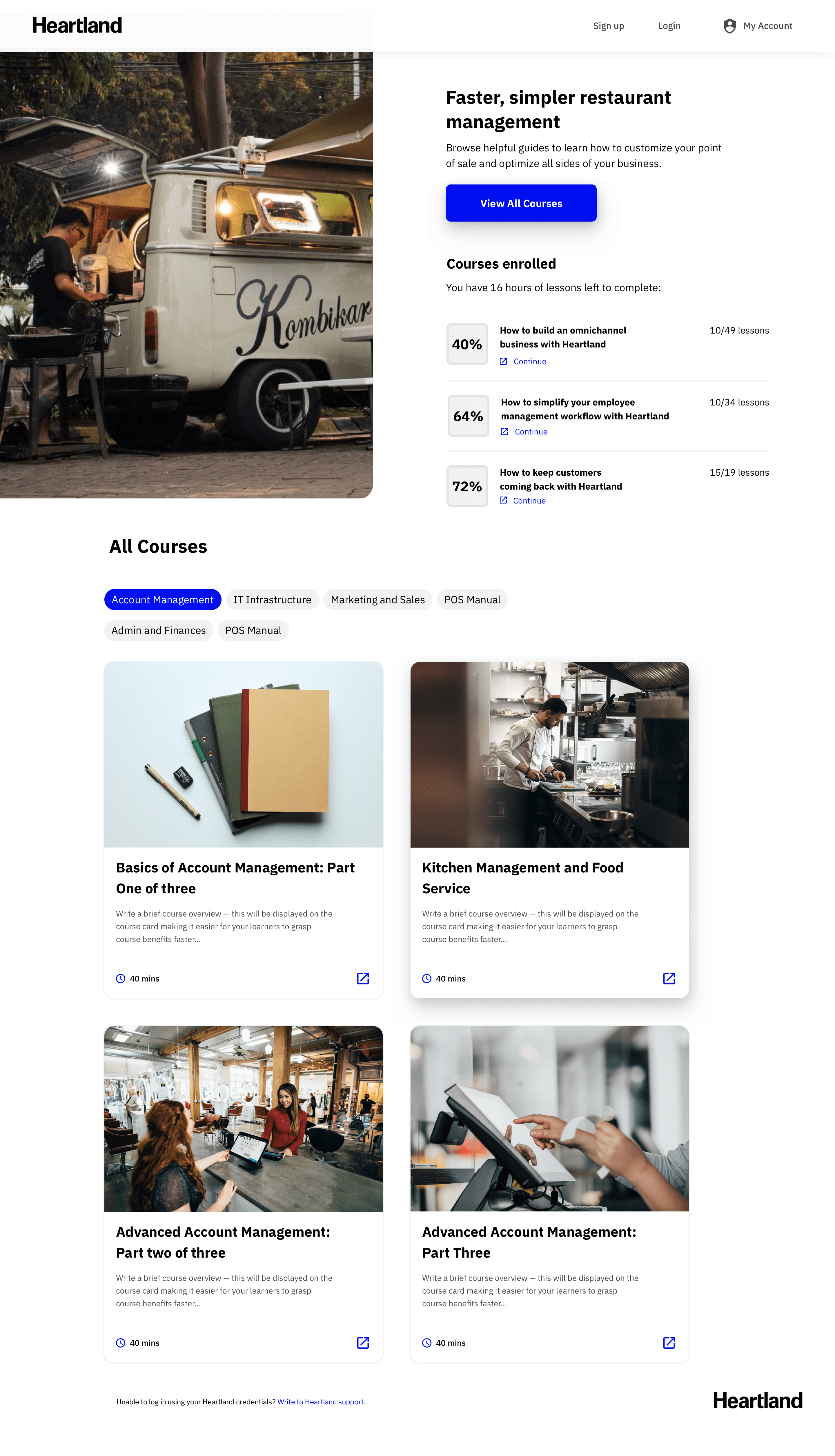 Learning Management System for SaaS
