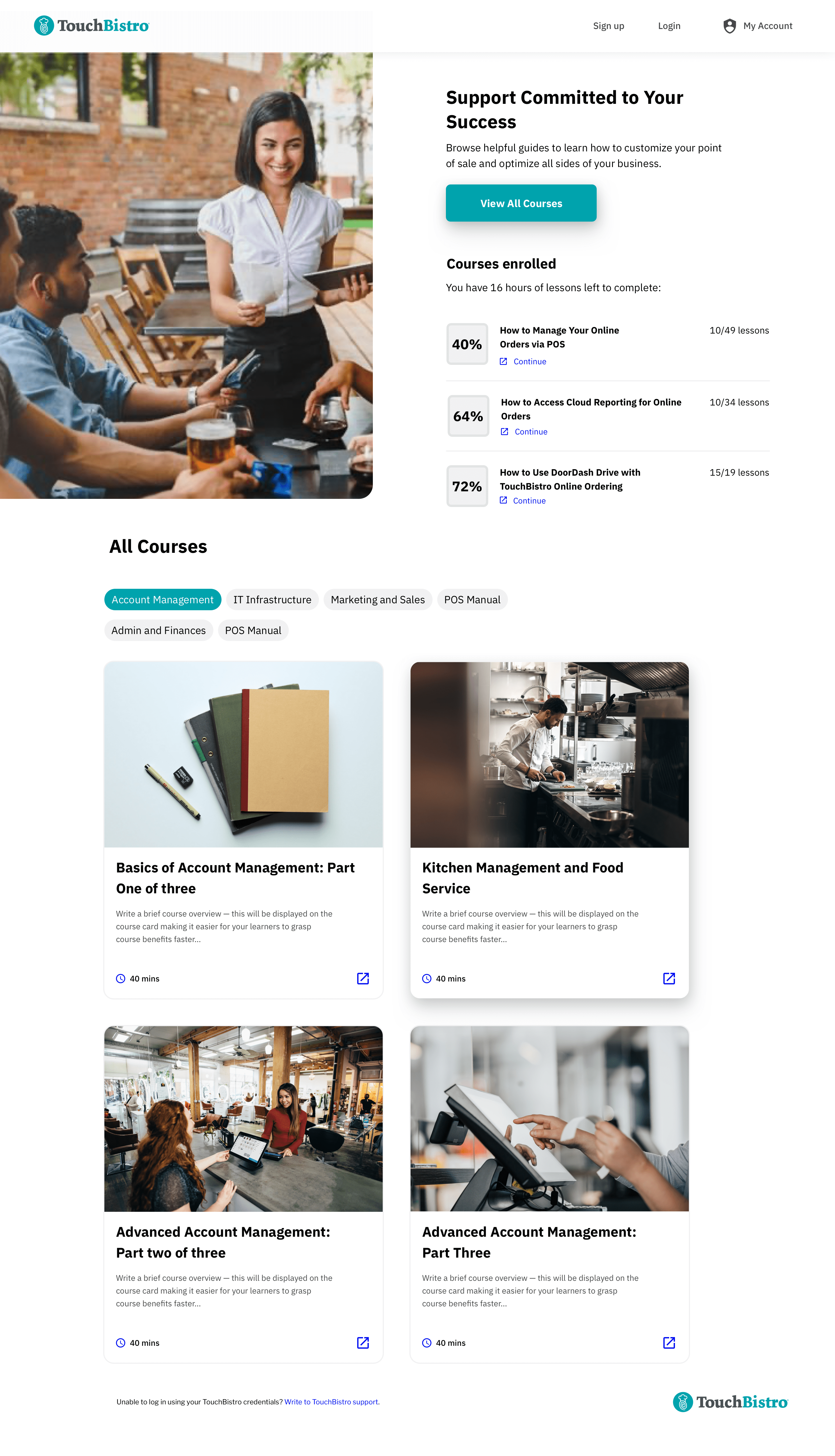 Learning Management System for SaaS