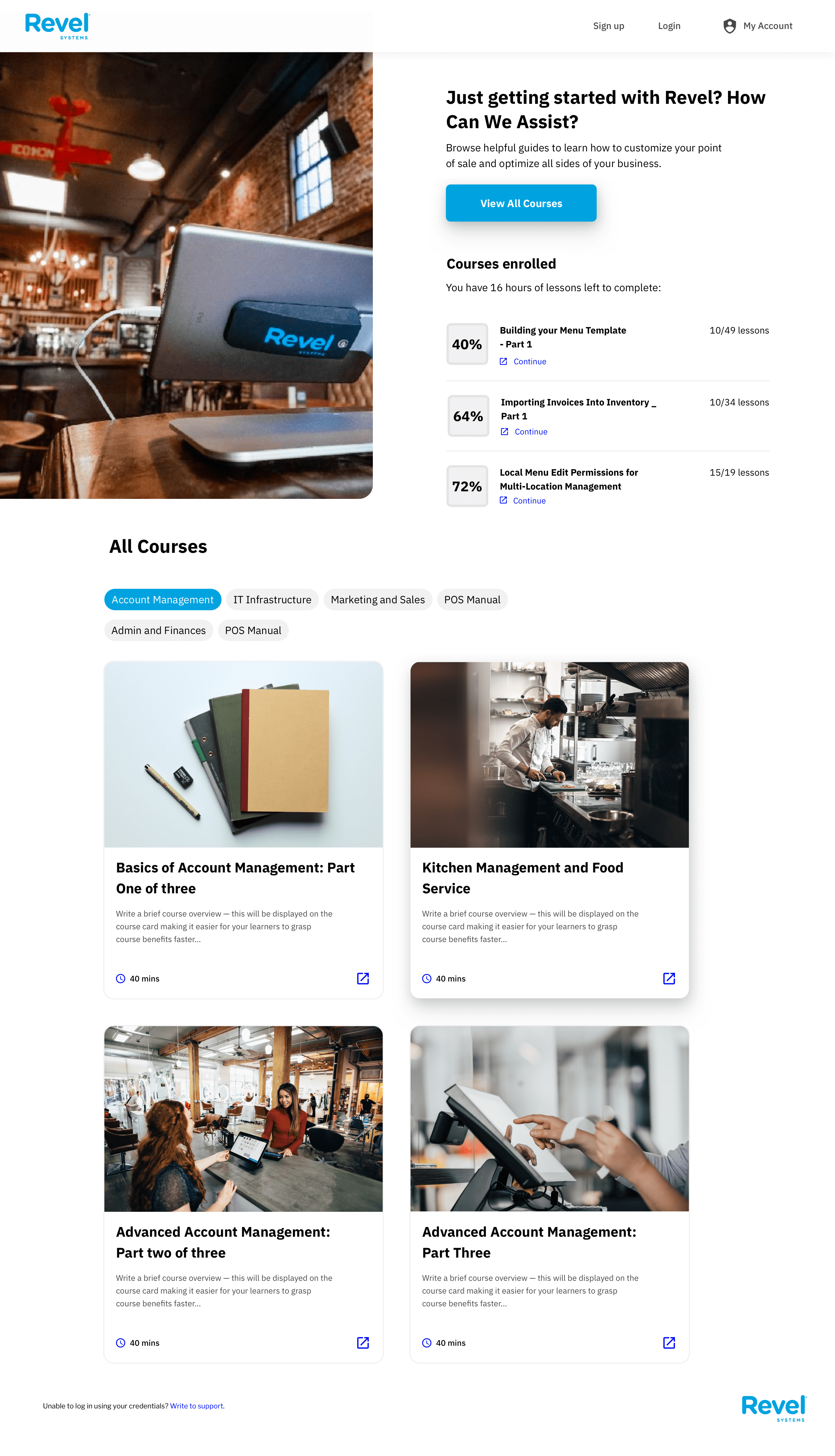 Learning Management System for SaaS