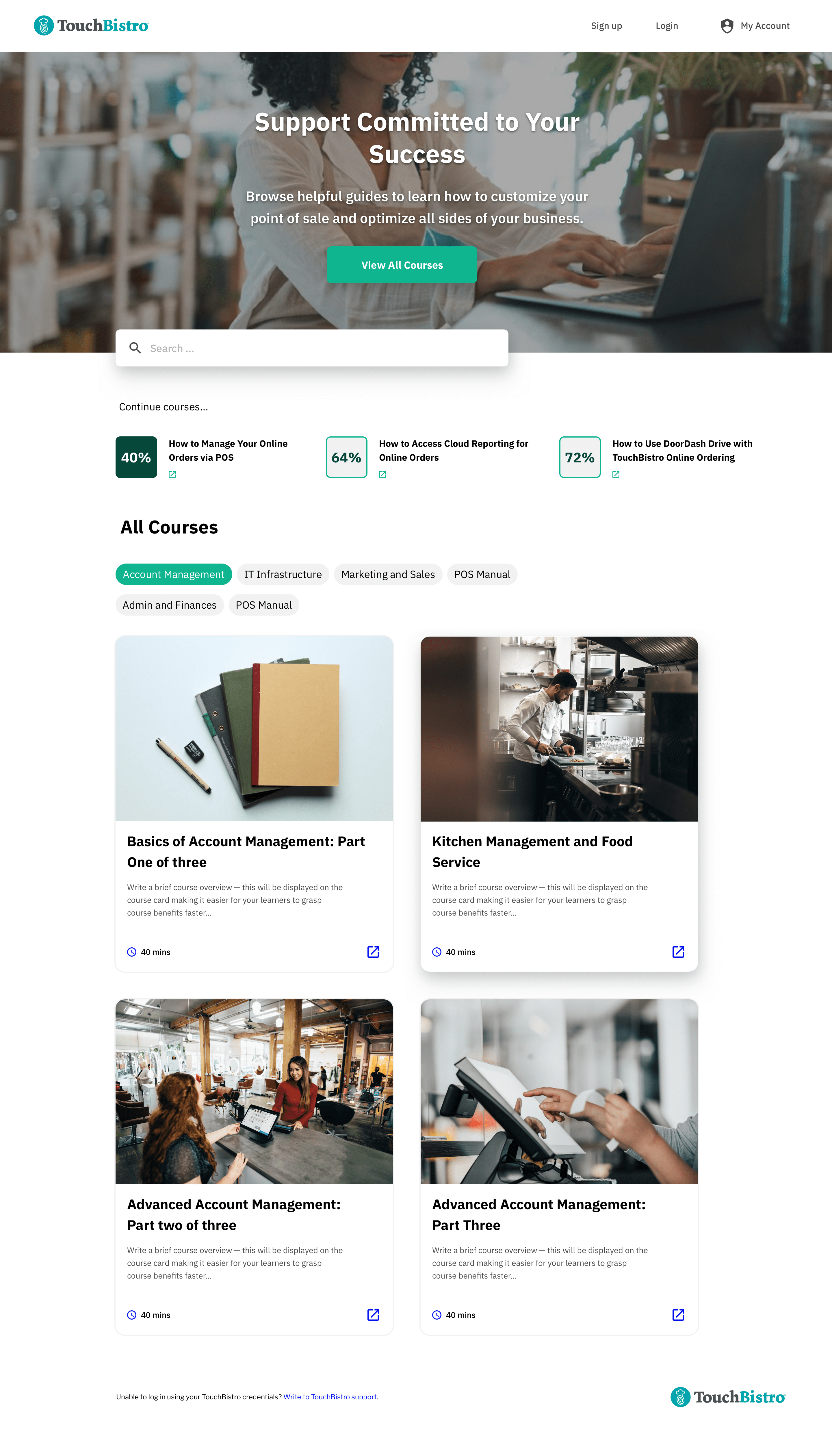 Learning Management Platform for SaaS