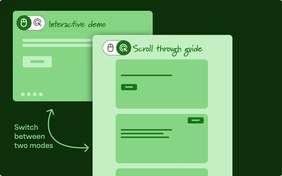 Make your guides interactive | Interactive guides by trainn