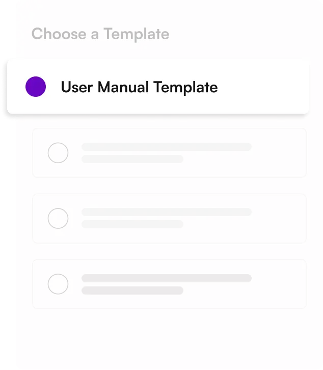 User Manual Creator