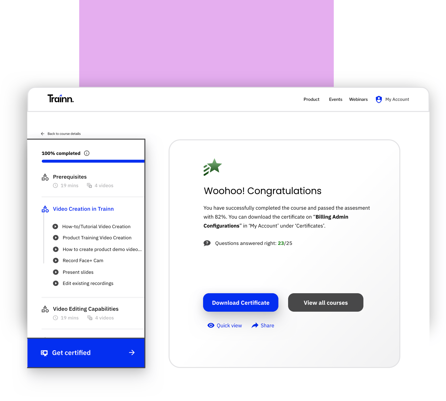 Quiz Builder | LMS learner engagement